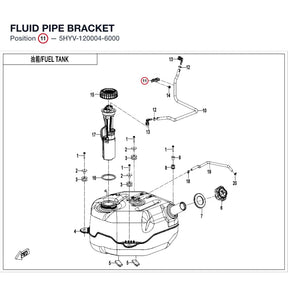 FLUID PIPE BRACKET product image