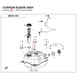 CUSHION SLEEVE ASSY product image