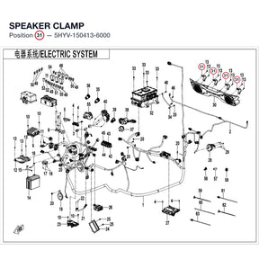 SPEAKER CLAMP product image