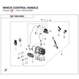 WINCH CONTROL HANDLE product image