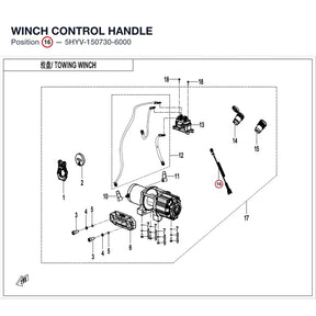 WINCH CONTROL HANDLE product image