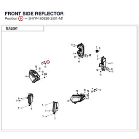 FRONT SIDE REFLECTOR product image
