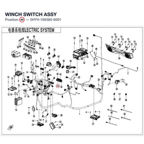 WINCH SWITCH ASSY product image