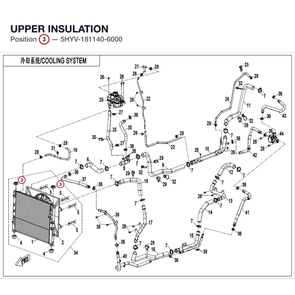 UPPER INSULATION product image