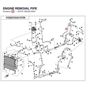 ENGINE REMOVAL PIPE product image