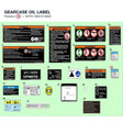 GEARCASE OIL LABEL product image