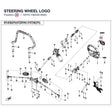 STEERING WHEEL LOGO product image