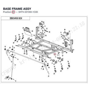 BASE FRAME ASSY product image