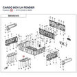 CARGO BOX LH FENDER product image