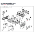 CLASP RETAINING PLATE product image