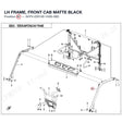 LH FRAME, FRONT CAB product image