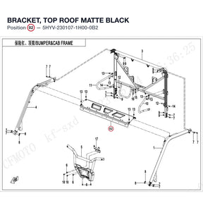 BRACKET, TOP ROOF product image