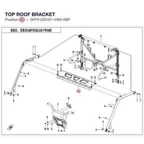 TOP ROOF BRACKET product image