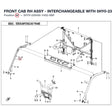 FRONT CAB RH ASSY - INTERCHANGEABLE WITH 5HY0-230400-5B200 product image