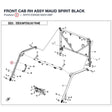 FRONT CAB RH ASSY product image