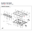 PLASTIC TOP ROOF product image