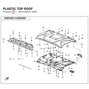 PLASTIC TOP ROOF product image