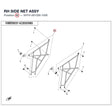 RH SIDE NET ASSY product image