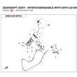 GEARSHIFT ASSY - INTERCHANGEABLE WITH  5HY0-321000 product image