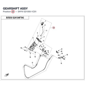 GEARSHIFT ASSY product image