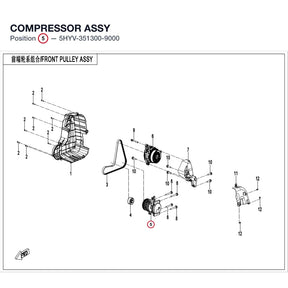COMPRESSOR ASSY product image