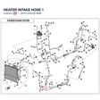 HEATER INTAKE HOSE 1 product image