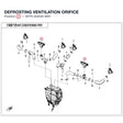 DEFROSTING VENTILATION ORIFICE product image