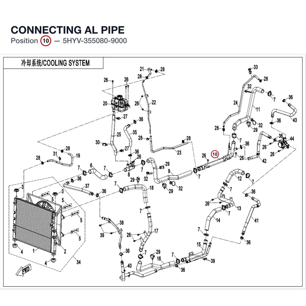 CONNECTING AL PIPE product image