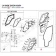LH SIDE DOOR ASSY product image