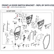 FRONT LH DOOR SWITCH BRACKET product image