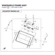 WINDSHIELD FRAME ASSY product image