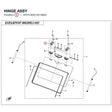HINGE ASSY product image