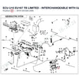 ECU U10 EU167 TB LIMITED  - INTERCHANGEABLE WITH  0JYA-174000-50000 product image