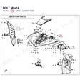 BOLT M6x14 product image