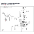 OIL HOSE CONVERTING BRACKET product image