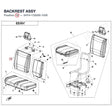 BACKREST ASSY product image