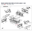 REAR CARGO BOX REPL BY 5HY#-223011-1001 product image
