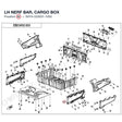LH NERF BAR, CARGO BOX product image