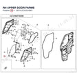 RH UPPER DOOR FARME product image