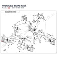 HYDRAULIC BRAKE ASSY product image