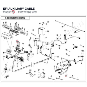 EFI AUXILIARY CABLE product image