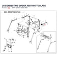 LH CONNECTING GIRDER ASSY product image