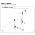 LH BUCKLE ASSY product image