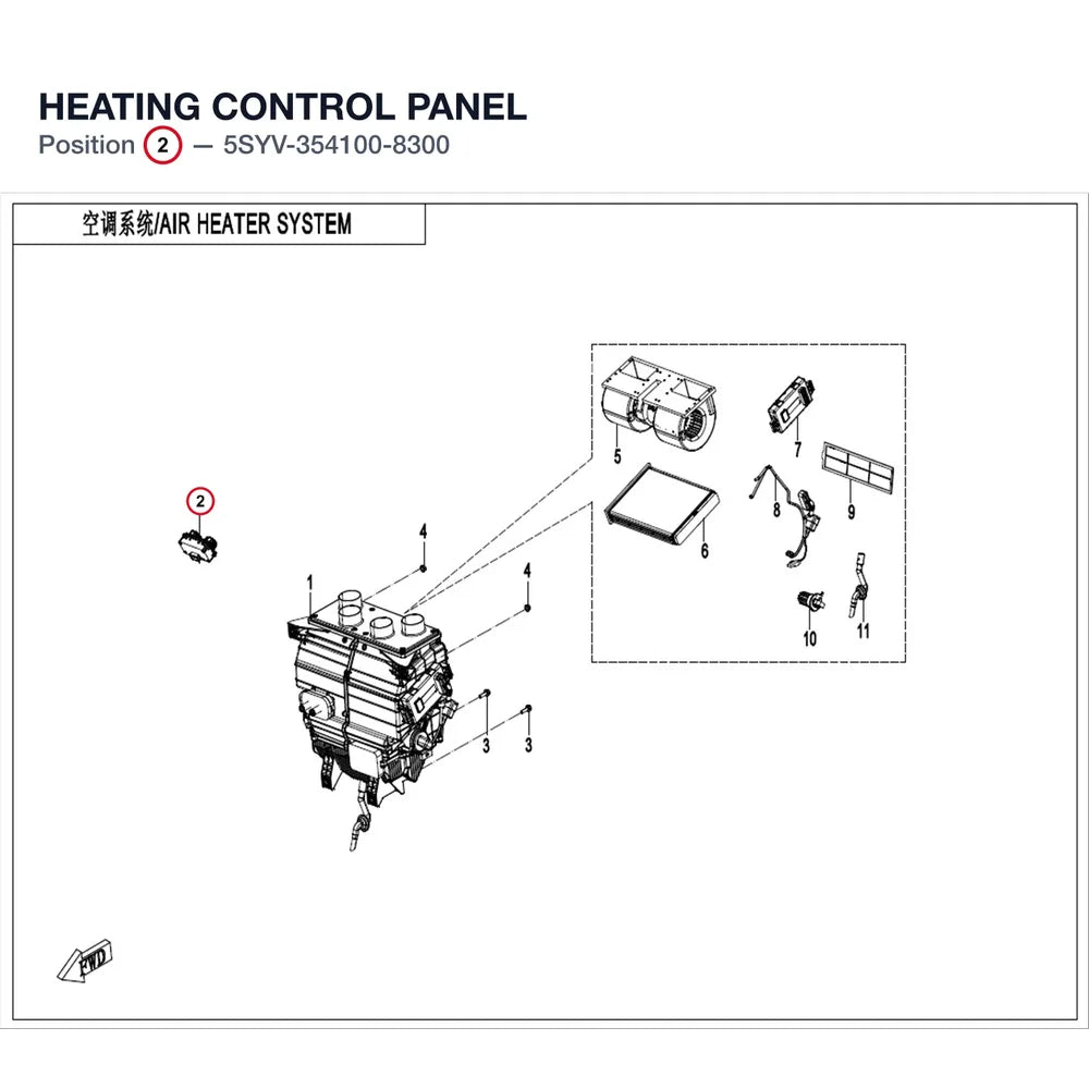 HEATING CONTROL PANEL product image