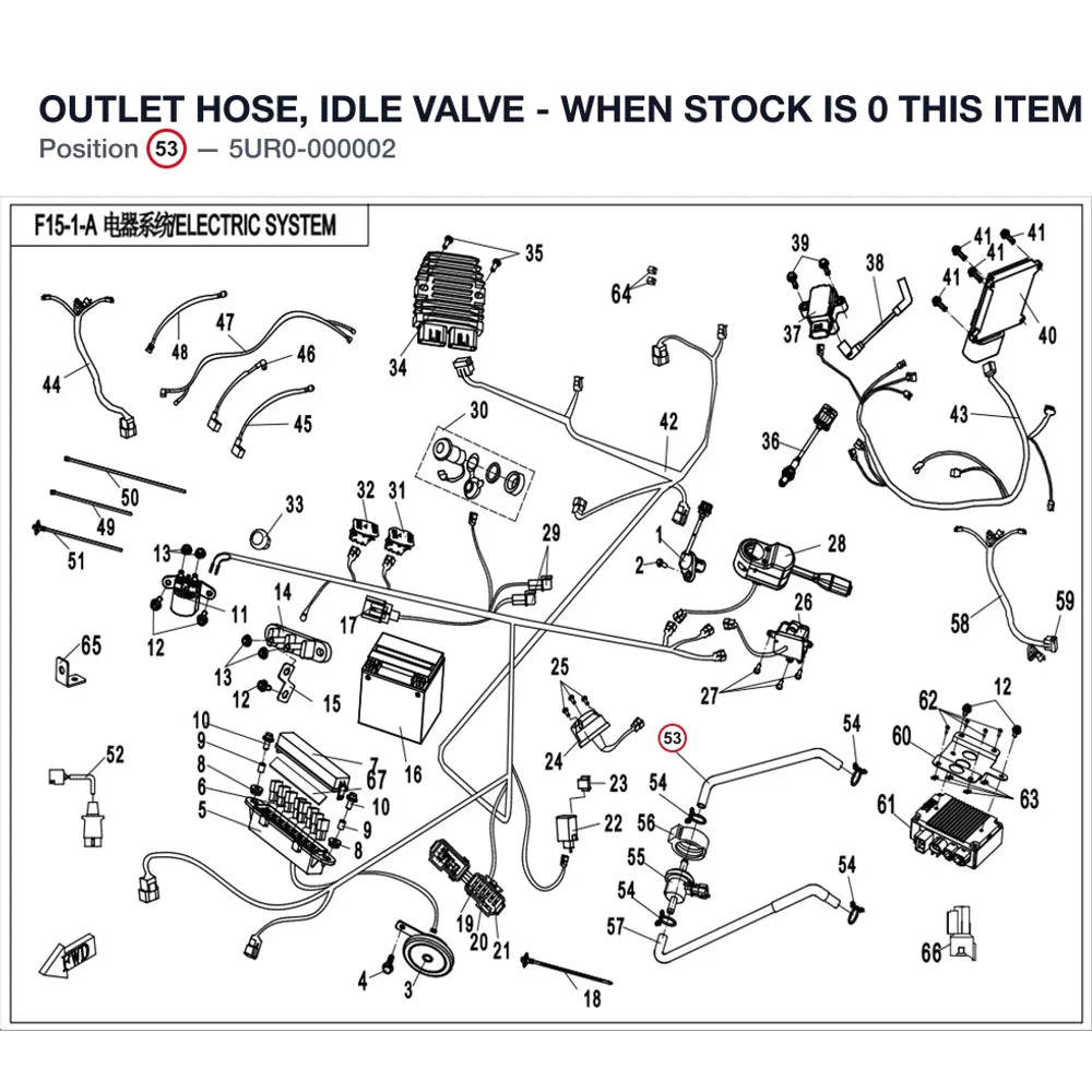 OUTLET HOSE, IDLE VALVE - WHEN STOCK IS 0 THIS ITEM IS NO LONGER AVAILABLE product image