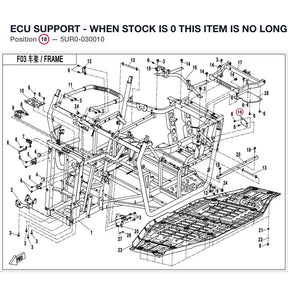 ECU SUPPORT - WHEN STOCK IS 0 THIS ITEM IS NO LONGER AVAILABLE product image