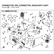 CONNECTOR, DRL product image