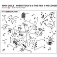 MAIN CABLE - WHEN STOCK IS 0 THIS ITEM IS NO LONGER AVAILABLE product image
