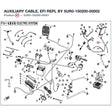 AUXILIARY CABLE, EFI REPL BY 5UR0-150200-00002 product image