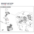 BRACKET, AIR FILTER product image